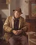 Podobizna Jaroslava Panušky (olej na plátně)