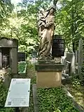 Hrob Františka Webera na Olšanských hřbitovech