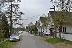Hlavní ulice a hostinec