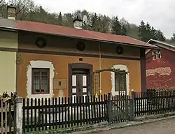 Jeden z domků v památkově chráněné dělnické kolonii