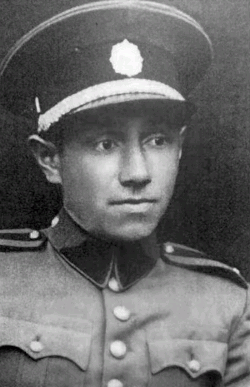 Vrchní četnický strážmistr František Famfulík