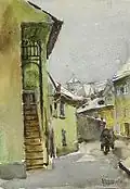 František Mořic Nágl – Pražský motiv (1911)