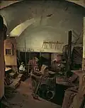 Kovářská dílna v Gossanu, 1835