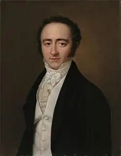 Franz Xaver Mozart v roce 1825