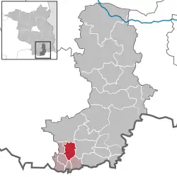 Frauendorf na mapě