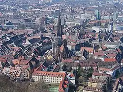 Centrum města s dómem
