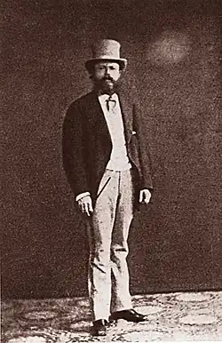 Fridrich František kolem roku 1860