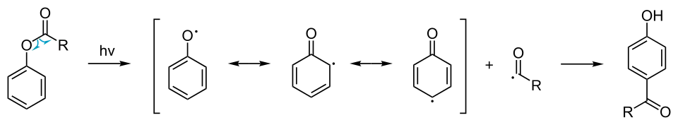 Fotochemický Friesův přesmyk