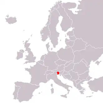 Mapa rozšíření jazyka