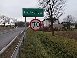 Vjezd do vesnice