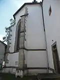 Presbytář kostela svatého Bartoloměje ve Frymburku