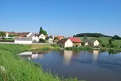 Pohled na část obce