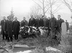 Pohřeb v Norsku, asi 1890–1910