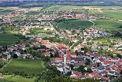 Furth bei Göttweig a v pozadí Palt