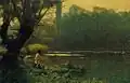 Letní odpoledne na jezeře ( asi 1895)