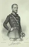Artúr Görgey (cca 1848)