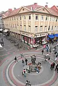 Nabel, centrum pěší zóny v centru města