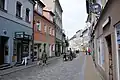 Pěší zóna v historickém centru