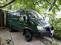 Příklad úpravy vozidla GAZ GAZelle do podoby „lesnického speciálu“[1]