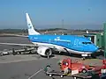 Boeing 737 v barvách KLM (2018)
