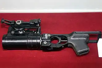 GP-25 ve Státním muzeu zbraní v Tule