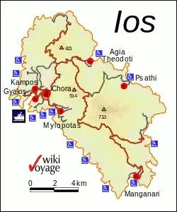 Mapa ostrova