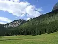 Pod Muráňom a pohled na Belianské Tatry
