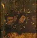 Gabriel Max – Smuteční pochod (studie) (1915)