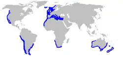 Mapa rozšíření