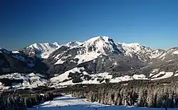 Gamsfeld z Hornspitzu