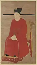 Portrét císaře Kao-cunga