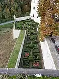 Zahrada u hradu
