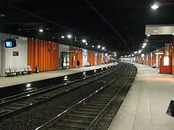 Podzemní nástupiště