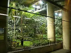 Botanická zahrada ve stanici Gare de Lyon