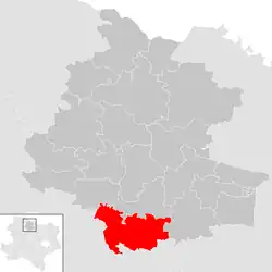 Gars am Kamp na mapě