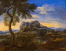 Gaspard Dughet: Krajina