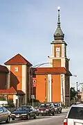 Theatre Gateway u Chicaga v oblasti Jefferson Parku je replika královského zámku ve Varšavě