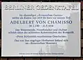 Pamětní deska v Berlíně (Grunewaldstraße 6, Berlin-Schöneberg)