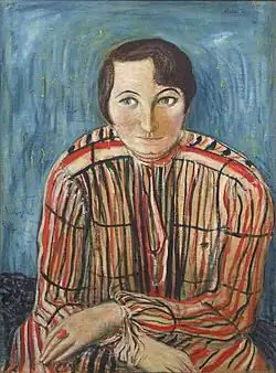 Portrét fotografky Genji Jonasové, 1926