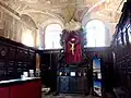 Sakristie katedrály sv. Vavřince v Janově (Itálie)