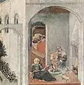 Sv. Mikoláš jako dítě (kolem 1425, Vatikán)