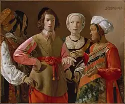 De La Tour, Hadačka (1630)