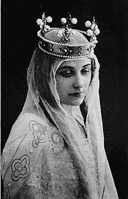 Geraldine Farrar jako Elisabeth