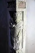 Prorok Jeremiáš na románském sloupu
