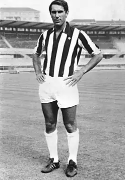 V dresu Juventusu.