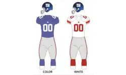 Dresy New York Giants