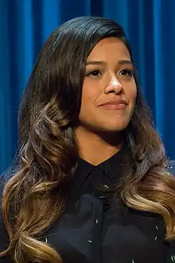 Gina Rodriguez na PaleyFestu v roce 2014
