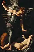Giovanni Baglione: Božský Eros poráží pozemského Erota