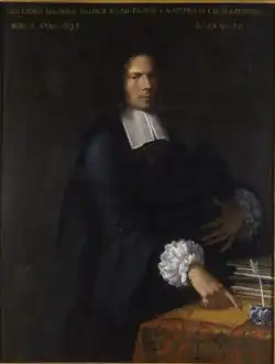 Portrét skladatele od Giovanni Maria Vianiho (1636-1700) (Museo internazionale e biblioteca della musica di Bologna)