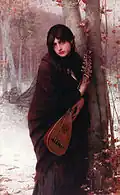 Dívka s mandolínou, Sbírka Freda a Sherry Rossových